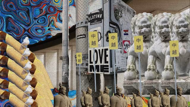 One scene of my movie